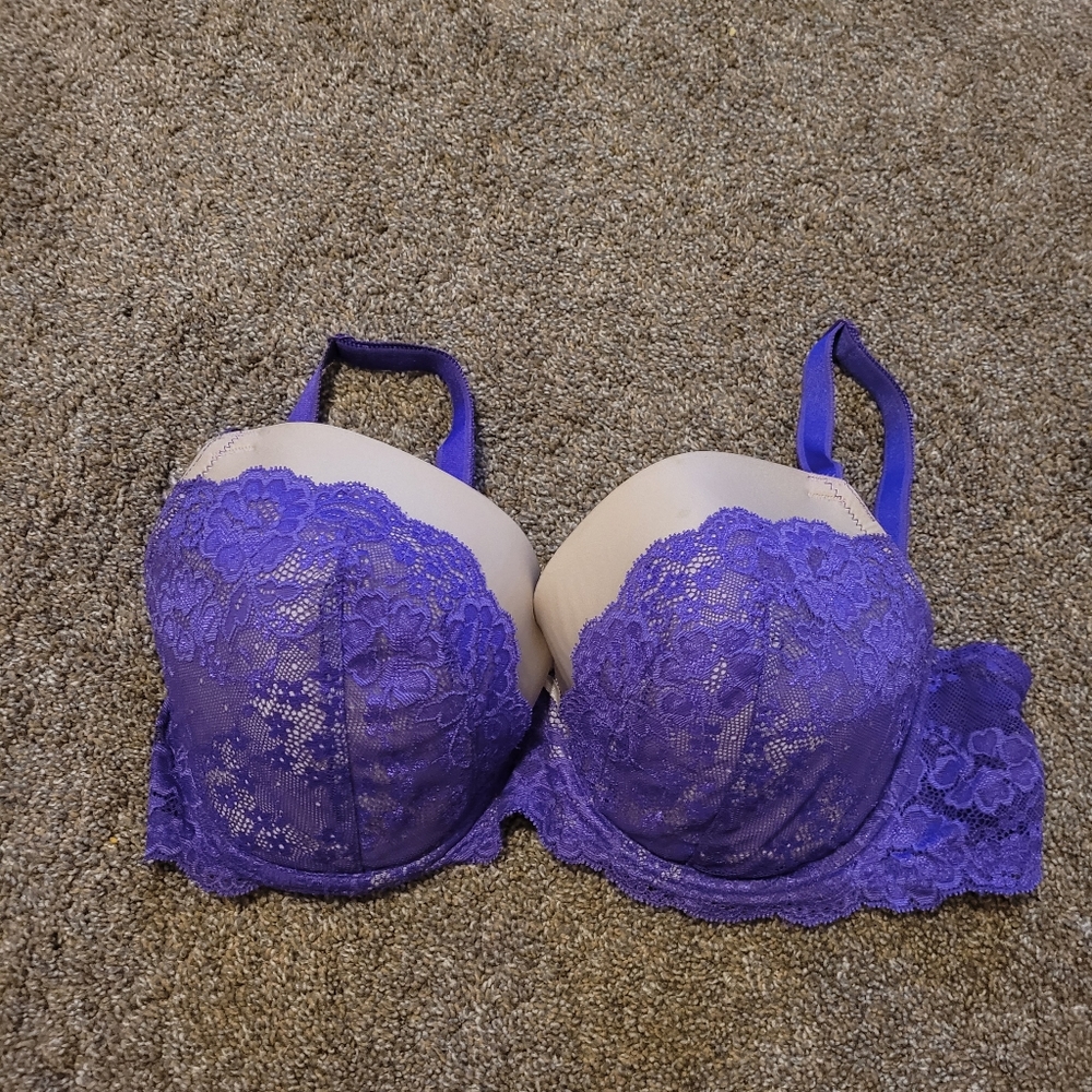 VS lined demi bra 38DD